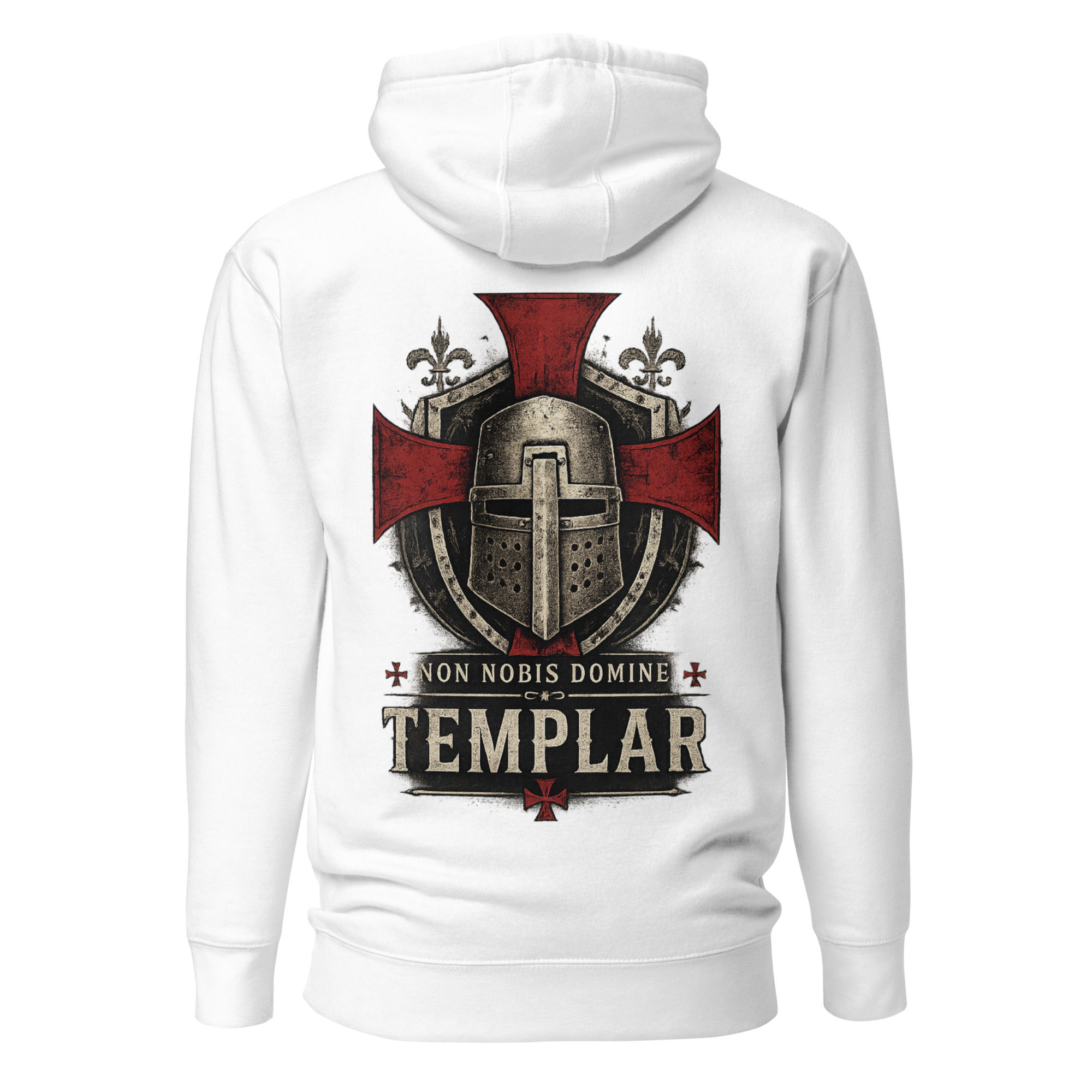 Knights Templar Hoodie - Non Nobis Domine
