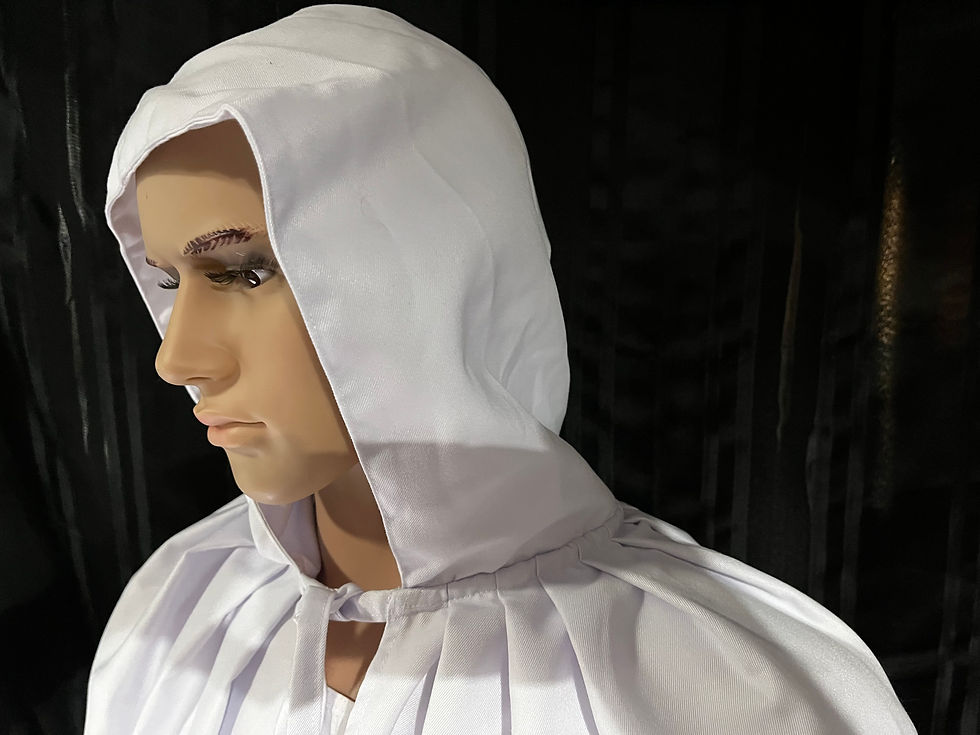 Thumbnail: Knights Templar Cloak/Mantle with Christian Cross (Ceremonial)