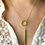 Thumbnail: Sterling Silver Stick in Circle Chain for Modern Style – Rhaya Jewels