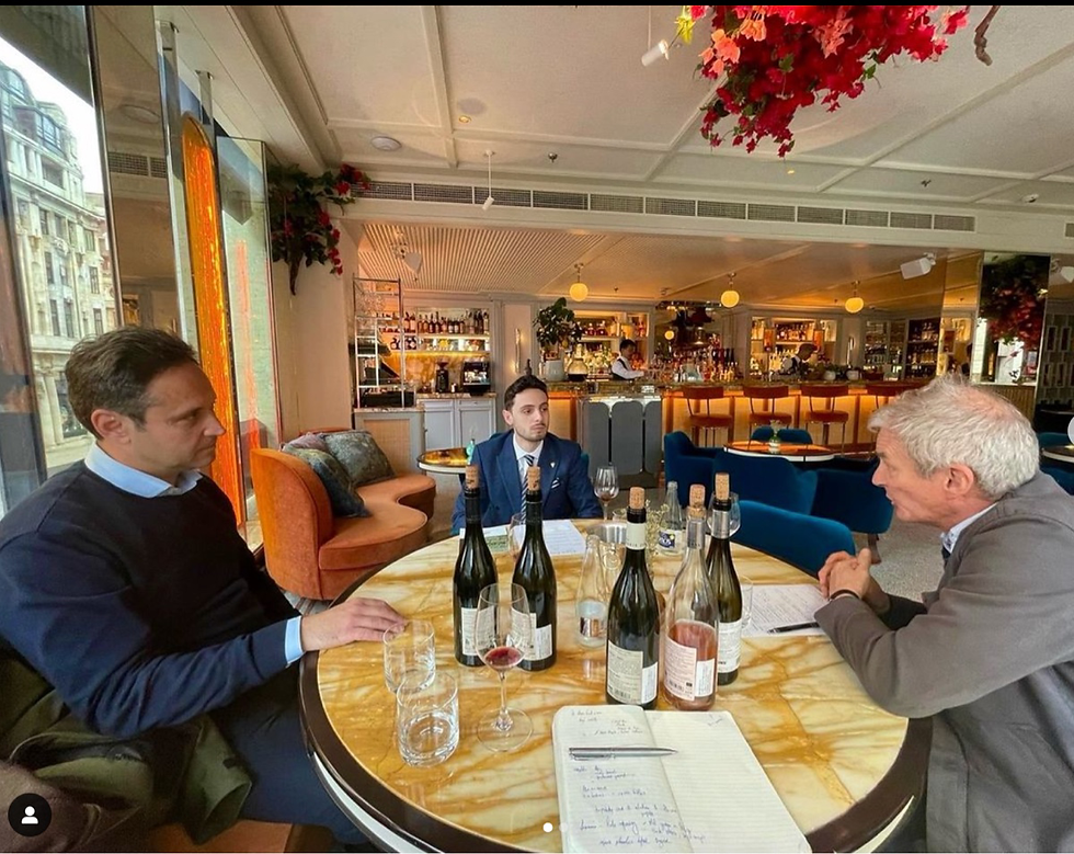 Ο Χρήστος Ζαφειράκης και η Limniona Young Vineyards στο Λονδίνο