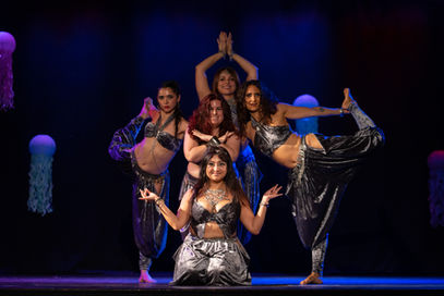 fin de curso de las alumnas del estudio de danza oriental y tribal de bodybcn danzarabic de barcelona