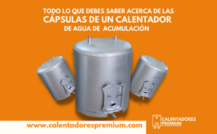 Cápsulas de un Calentador de Agua de Acumulación