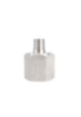 Reducción Copas Roscadas en Acero Inoxidable NPT Hexagonales