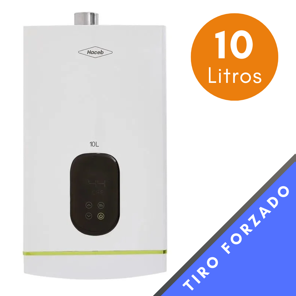 Calentador a Gas de Paso Haceb de 10 Litros Tiro Forzado