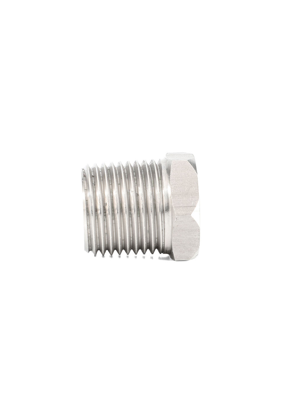 Miniatura: Tapones Roscados Macho Hexagonales NPT en Acero Inoxidable