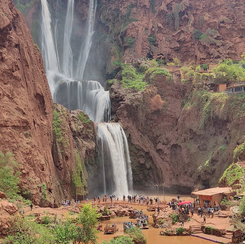 Marrakech: Guided Hike and Boat Trip to Ouzoud Waterfalls