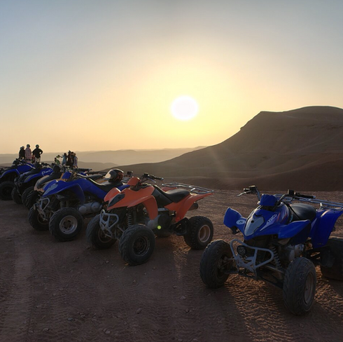 Marrakech: Quad and Camel Rides in the Agafay Desert with Dinner Show + Pool Access