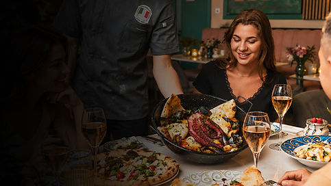 Restaurant food and drink photography for The Bricks Kitchen and Bar