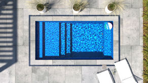 You do not need a large yard to have a nice swimming pool.