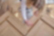 Herringbone Flooring for DIY'ers
