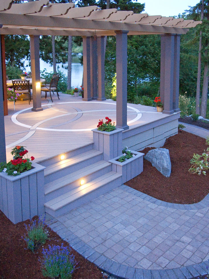 Bending Boards to Build a Beautiful Deck