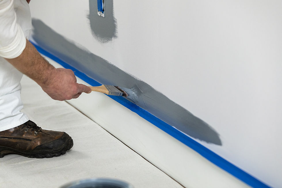 Selecting and applying painter's tape