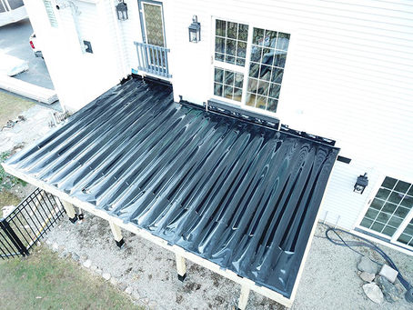 Under-Deck Drainage Installation