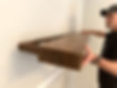 Concealment Shelves that Look Like Timber Mantles