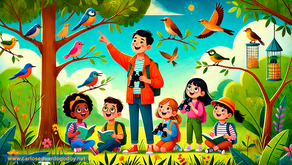 Birdwatching para crianças