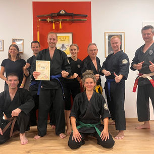 Prüfung zum 4. Kyu (1. blau Gurt) im Shaolin Kempo