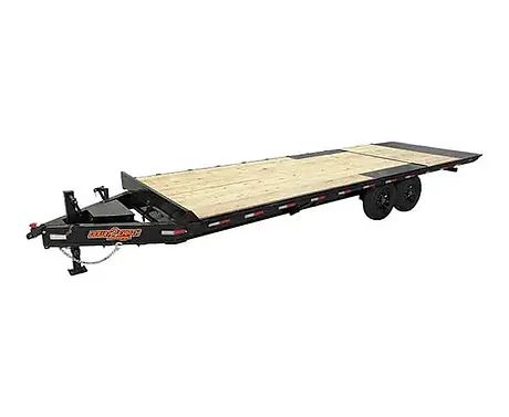 Deckover tilt trailer 