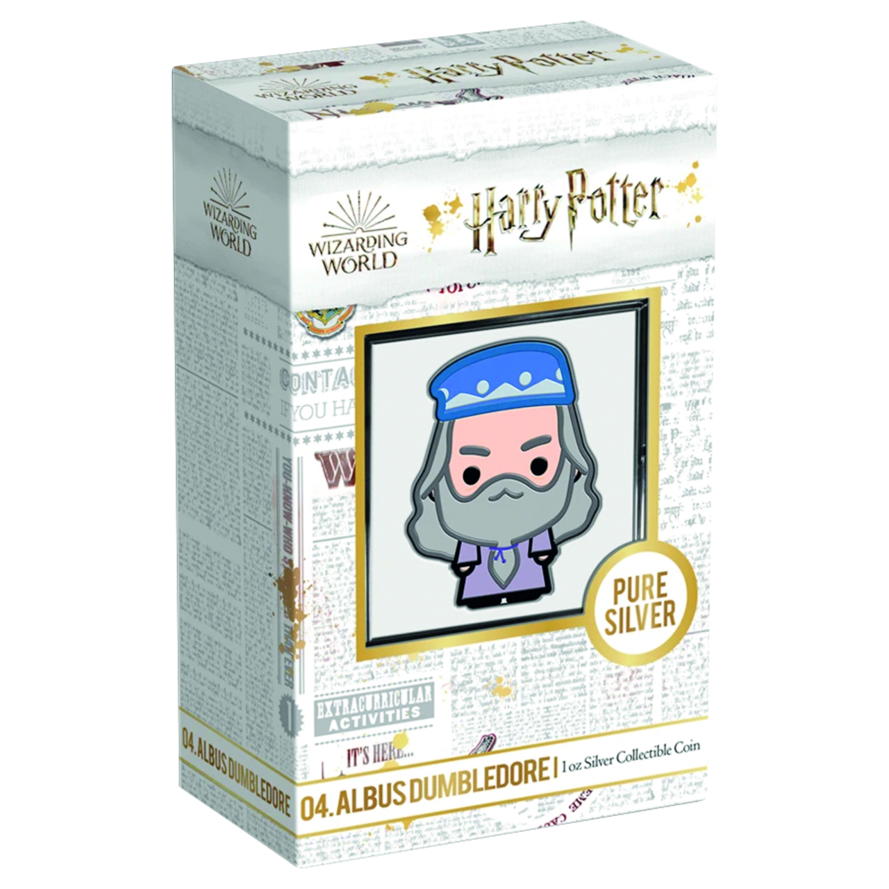 Дъмбълдор (Albus Dumbledore – Серия Chibi® Harry Potter, 2020 1oz silver
