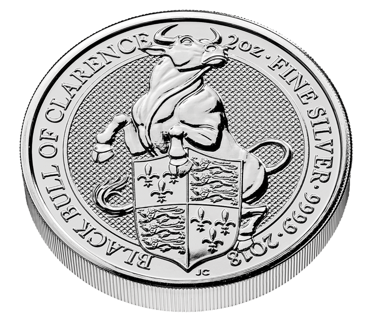 Queens Beasts Черен Бик на Кларенс 2018 2 oz