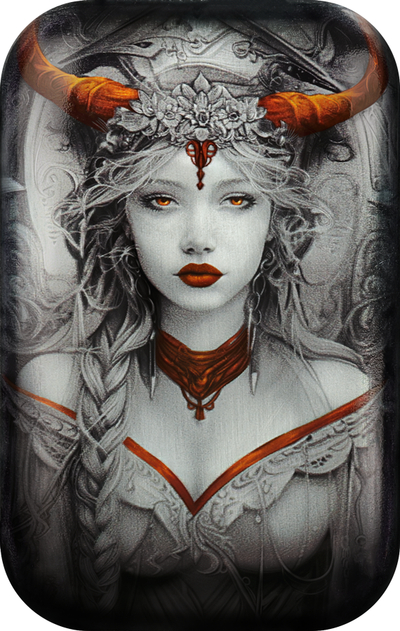 Миниатюра: Гефион (Gefion) – Серия Germanic Goddesses, 2 oz Silber 2024