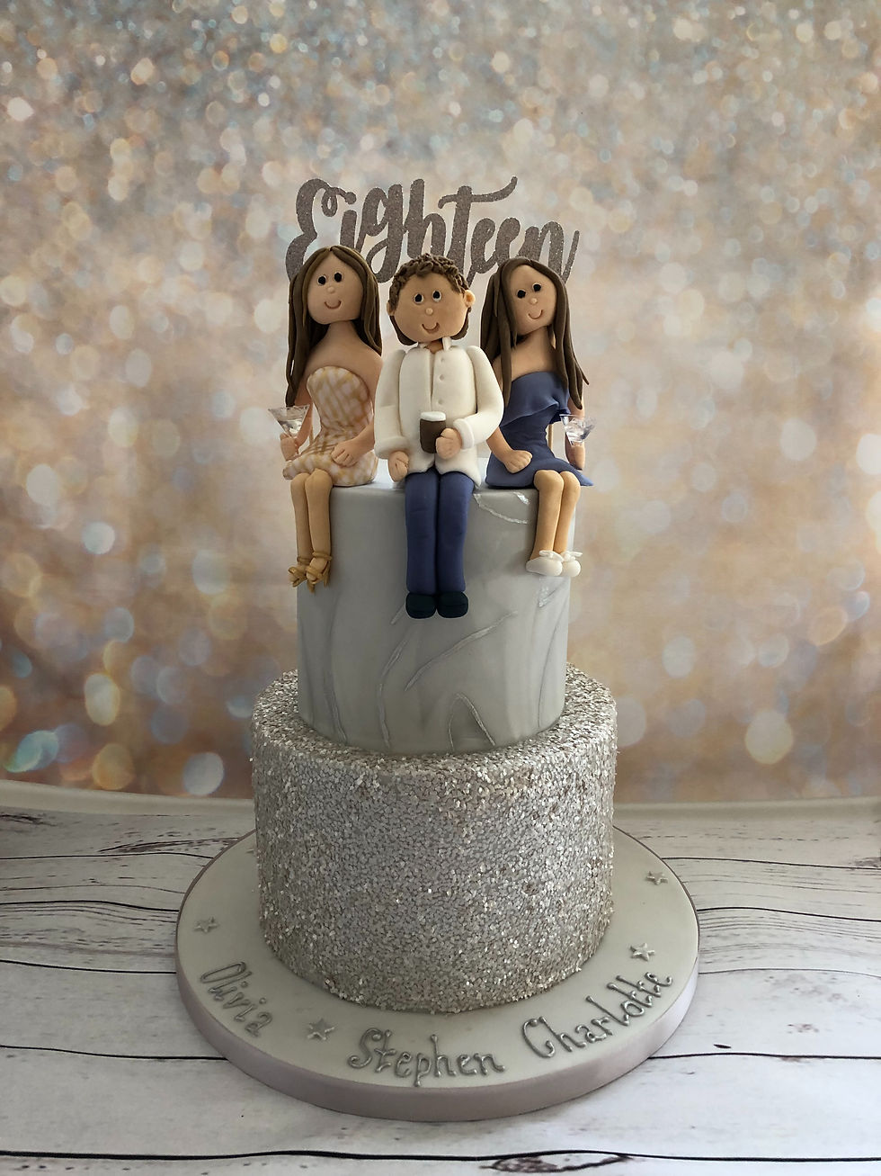 Triplets Cake