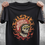 Thumbnail: HD flaming skull t-shirt (black)