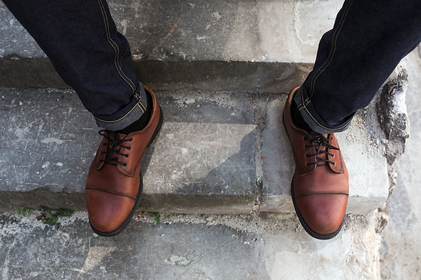 red shoes