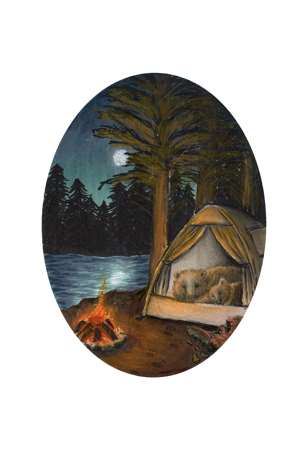 תמונה ממוזערת: פרינט A5 עגול