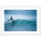 Thumbnail: Classic Semi-Glossy Paper Wooden Framed Poster - Colours of the Surf