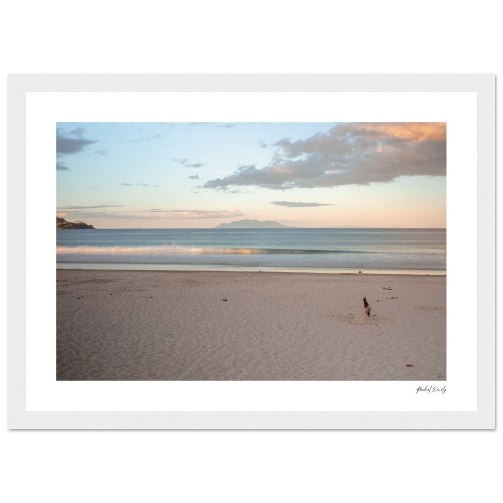 Classic Semi-Glossy Paper Wooden Framed Poster - Dreaming of Omaha