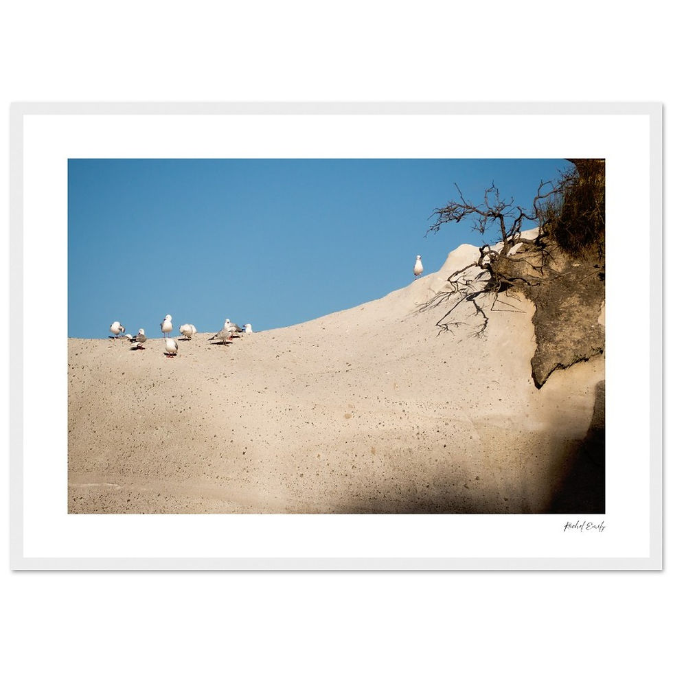 Thumbnail: Classic Semi-Glossy Paper Wooden Framed Poster - Moments Between