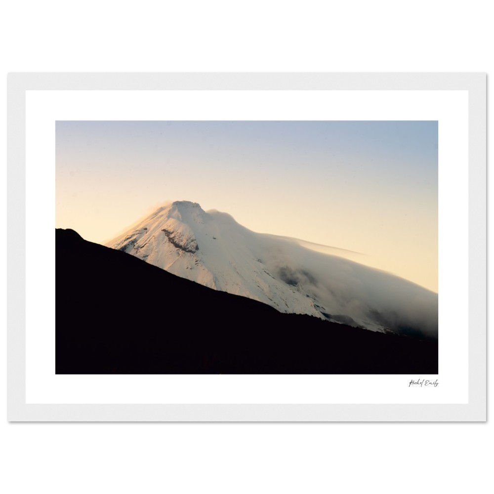 Classic Semi-Glossy Paper Wooden Framed Poster - Morning Light