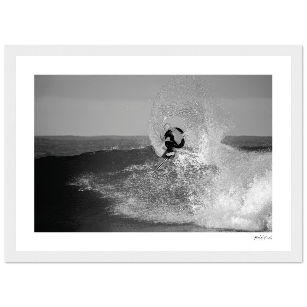 Classic Semi-Glossy Paper Wooden Framed Poster - Foam and Form