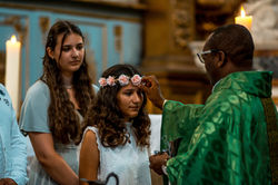 Bapteme a l'égile de L'Isle sur la Sorgue
