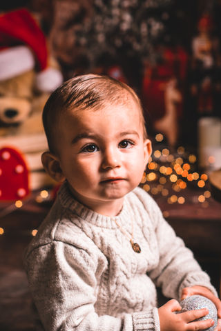 mini seance photos de Noël 2021 avec Diane Souazé A l'Isle sur la Sorgue