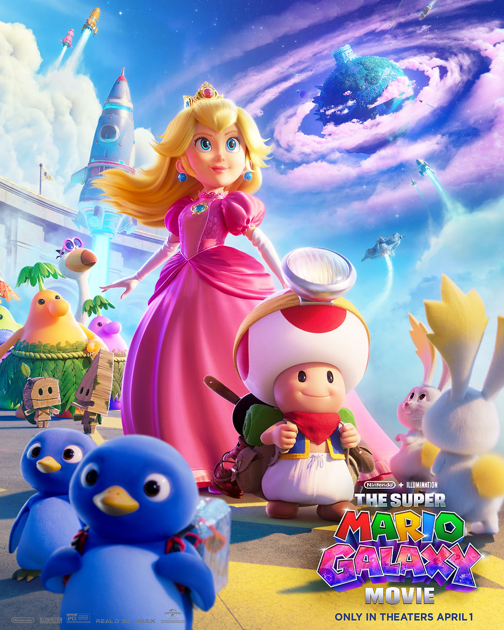 The Super Mario GAlaxy Movie poster 4