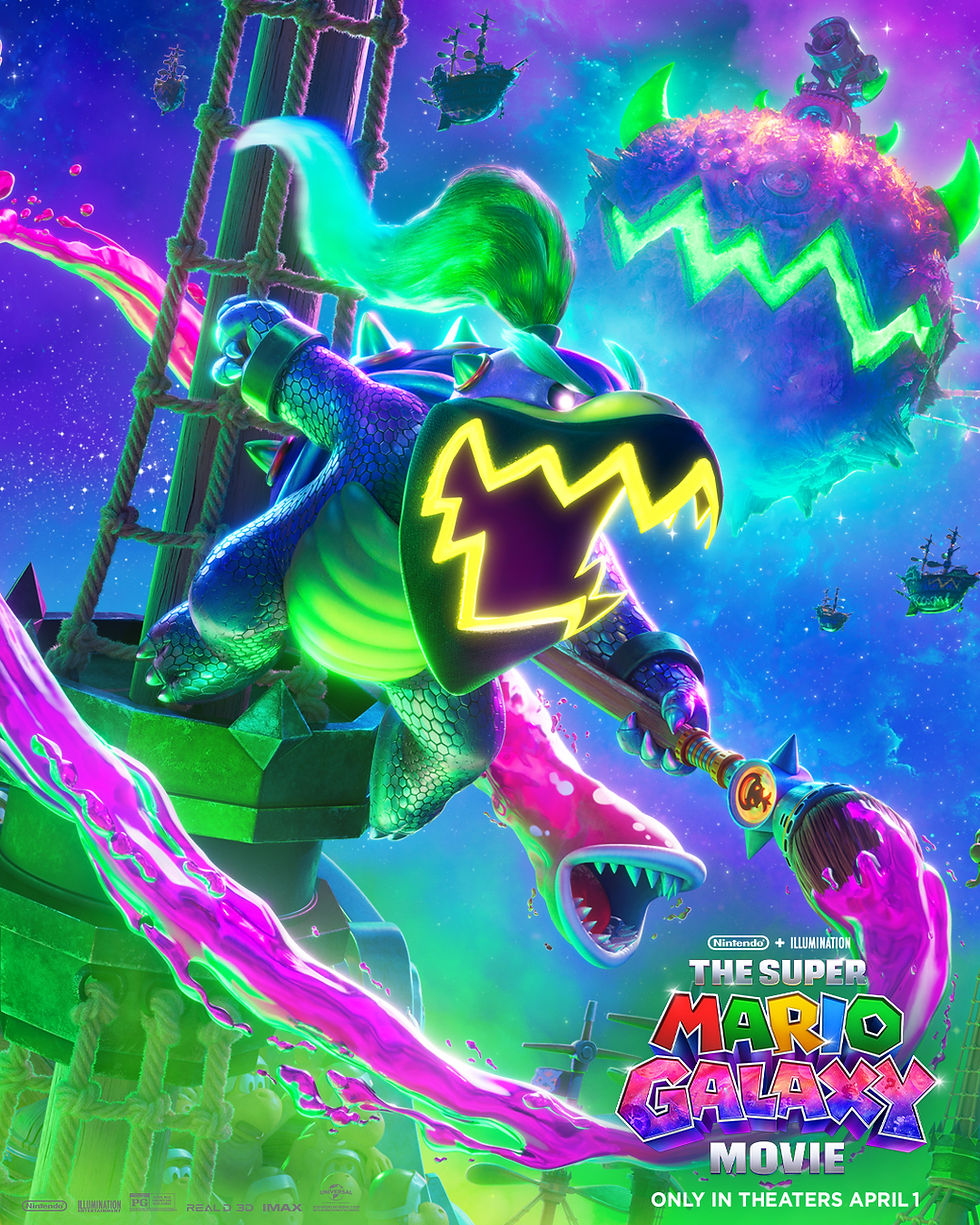The Super Mario GAlaxy Movie poster 6