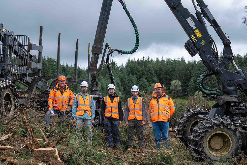 Dean Close Work Experience at an SDL Solutions forestry site