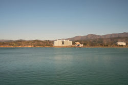 Riverside hotel, 1000x1500mm, Inkjet print, 2021