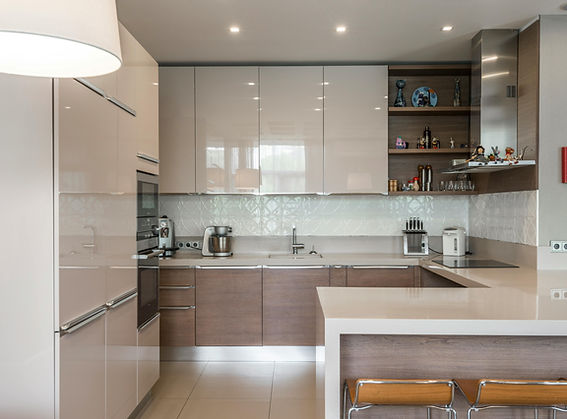 Luxury custom kitchen interior design