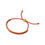 Thumbnail: Links of London 18kt Yellow Gold & Rust Cord Mini Friendship Bracelet