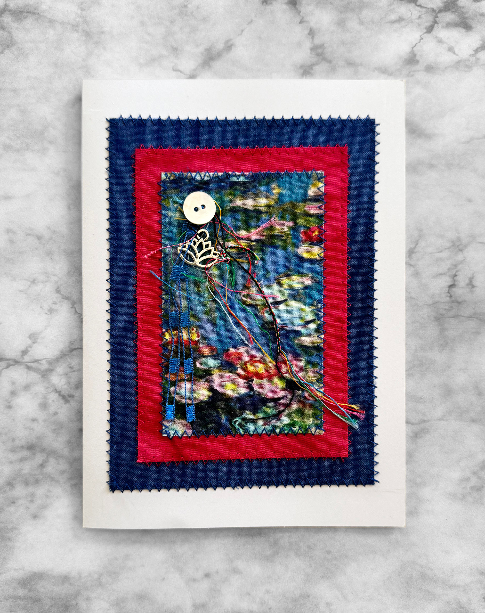 GOOD MORNING MONET Greeting Card
