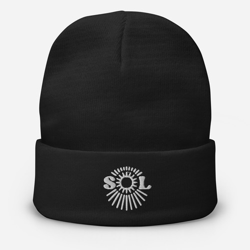 Sol Embroidered Beanie | Sol Chiropractic