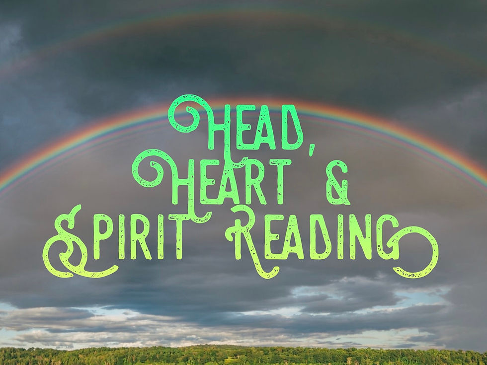 The Head, Heart & Spirit Reading