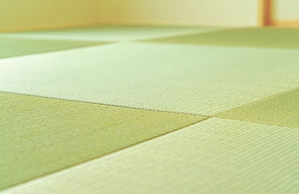 特殊畳・へりなし畳の施工