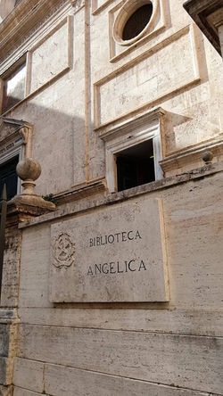 Exposition Pathos — Biblioteca Angelica, Rome.