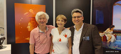 Avec Françoise et Lukáš KÁNDL.