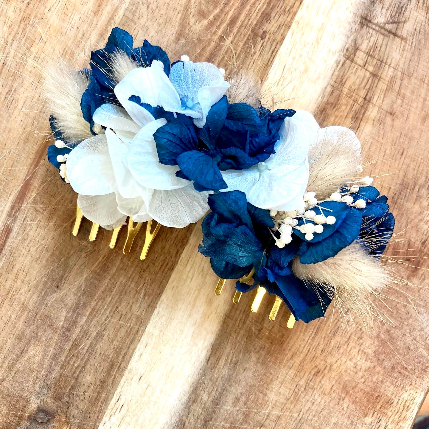 Peigne classique bleu nuit