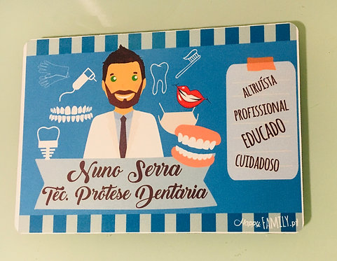 Tapete de Rato retangular profissões com avatar