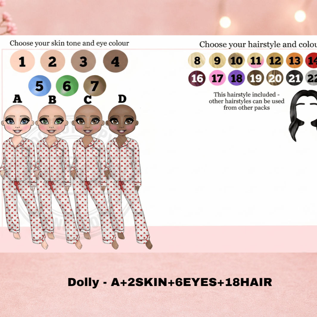 Customization options for personalised makeup dolly tumbler 20oz beauty gift.